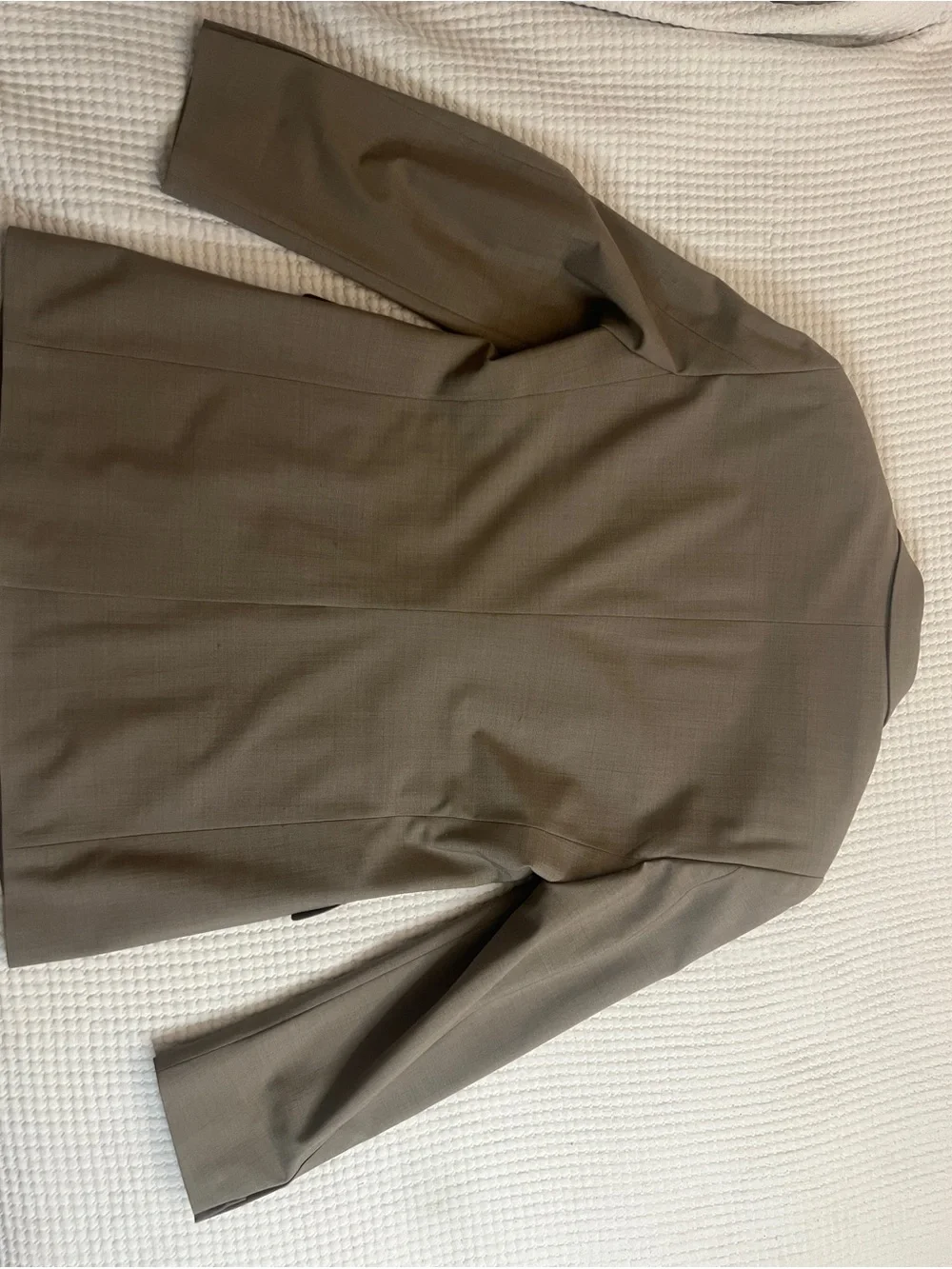 Stafford Men's Two-Button Taupe Sport Coat 42L